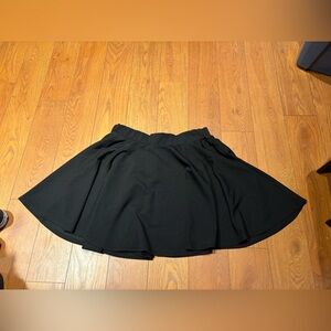 SHEIN Black skater Skirt